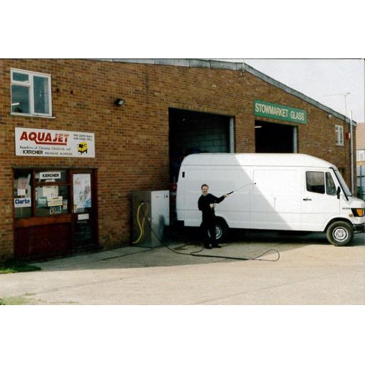Aquajet start-up picture from 1988