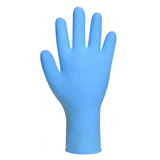 保镖蓝色腈粉自由一次性手套