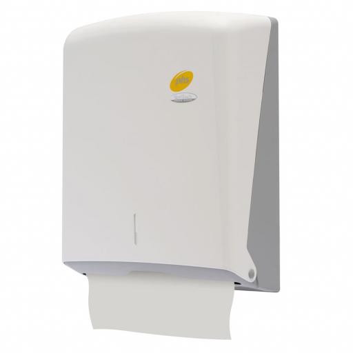 Centre Feed or C Fold Paper Towel Dispenser In White or Red 