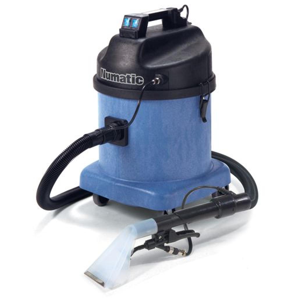 Carpet extraction cleaners and shampooers