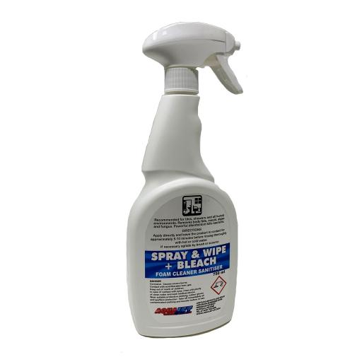 Spray & Wipe with Bleach 750ML